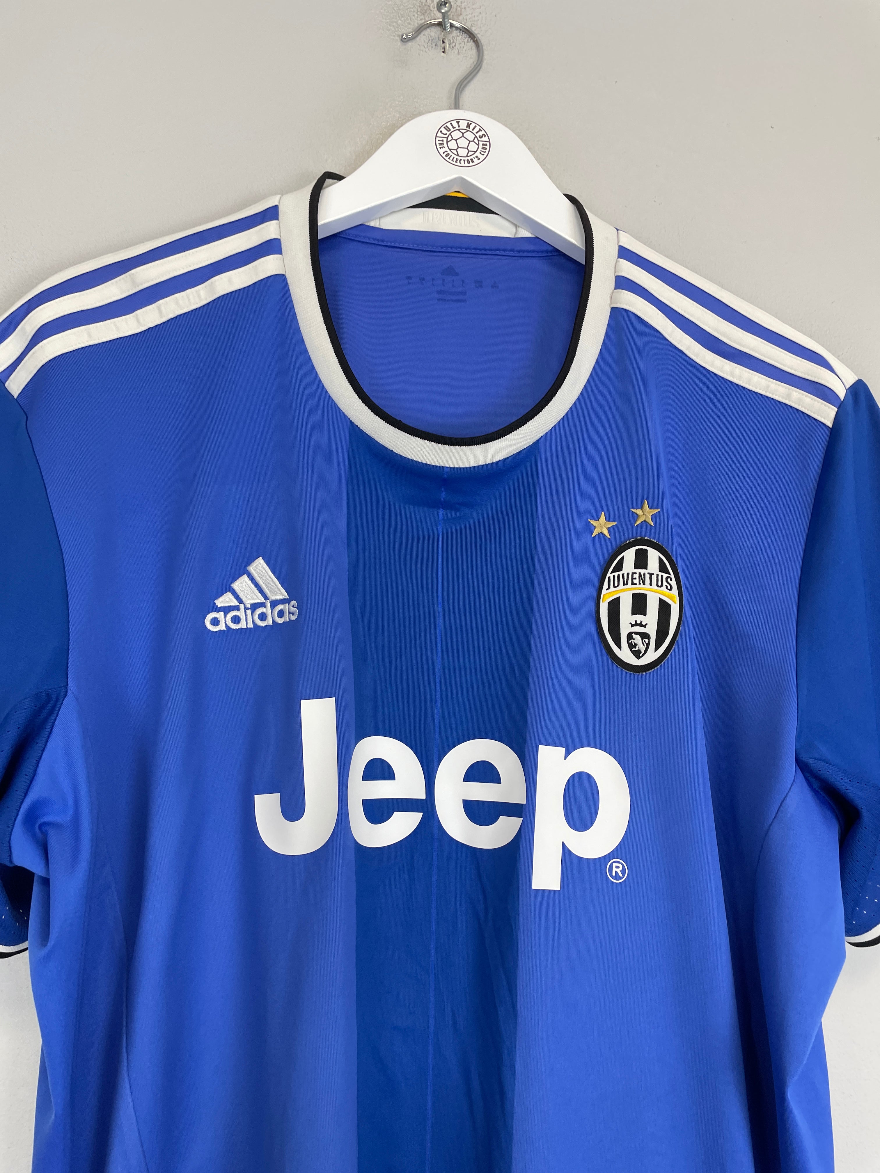 Shop 2016/17 JUVENTUS CHIELLINI #3 AWAY SHIRT (L) ADIDAS, classic football shirts, vintage football shirts & retro soccer jerseys at Cult Kits