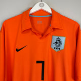 2006/08 NETHERLANDS KUYT #7 HOME SHIRT (XL) NIKE