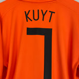 2006/08 NETHERLANDS KUYT #7 HOME SHIRT (XL) NIKE