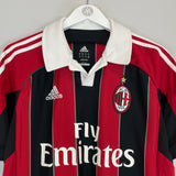 2012/13 AC MILAN PATO #9 HOME SHIRT (M) ADIDAS
