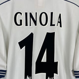 1997/99 TOTTENHAM GINOLA #14 HOME SHIRT (XL) PONY