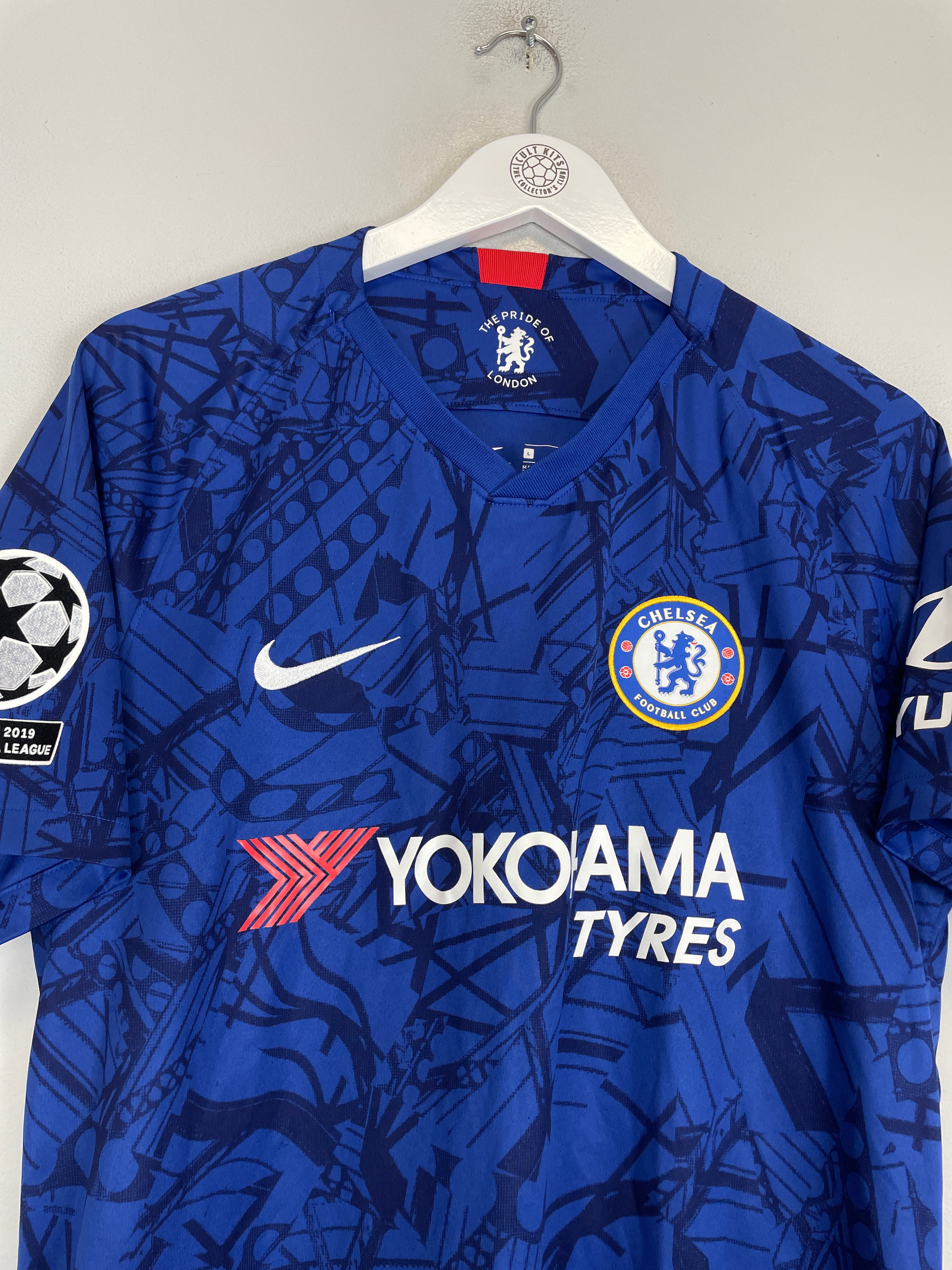Shop 2019/20 CHELSEA TOMORI #29 C/L HOME SHIRT (L) NIKE, classic football shirts, vintage football shirts & retro soccer jerseys at Cult Kits
