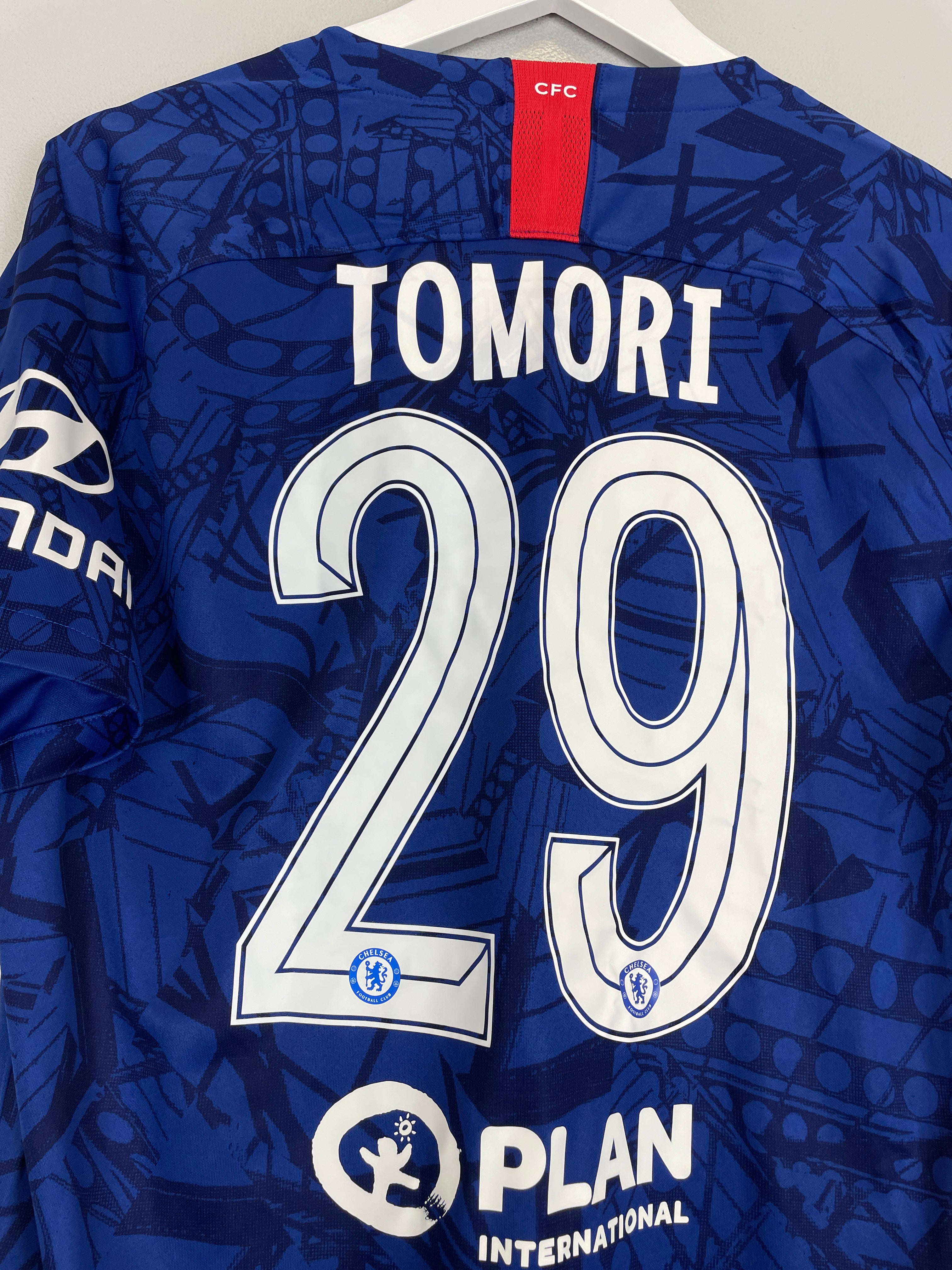 Shop 2019/20 CHELSEA TOMORI #29 C/L HOME SHIRT (L) NIKE, classic football shirts, vintage football shirts & retro soccer jerseys at Cult Kits