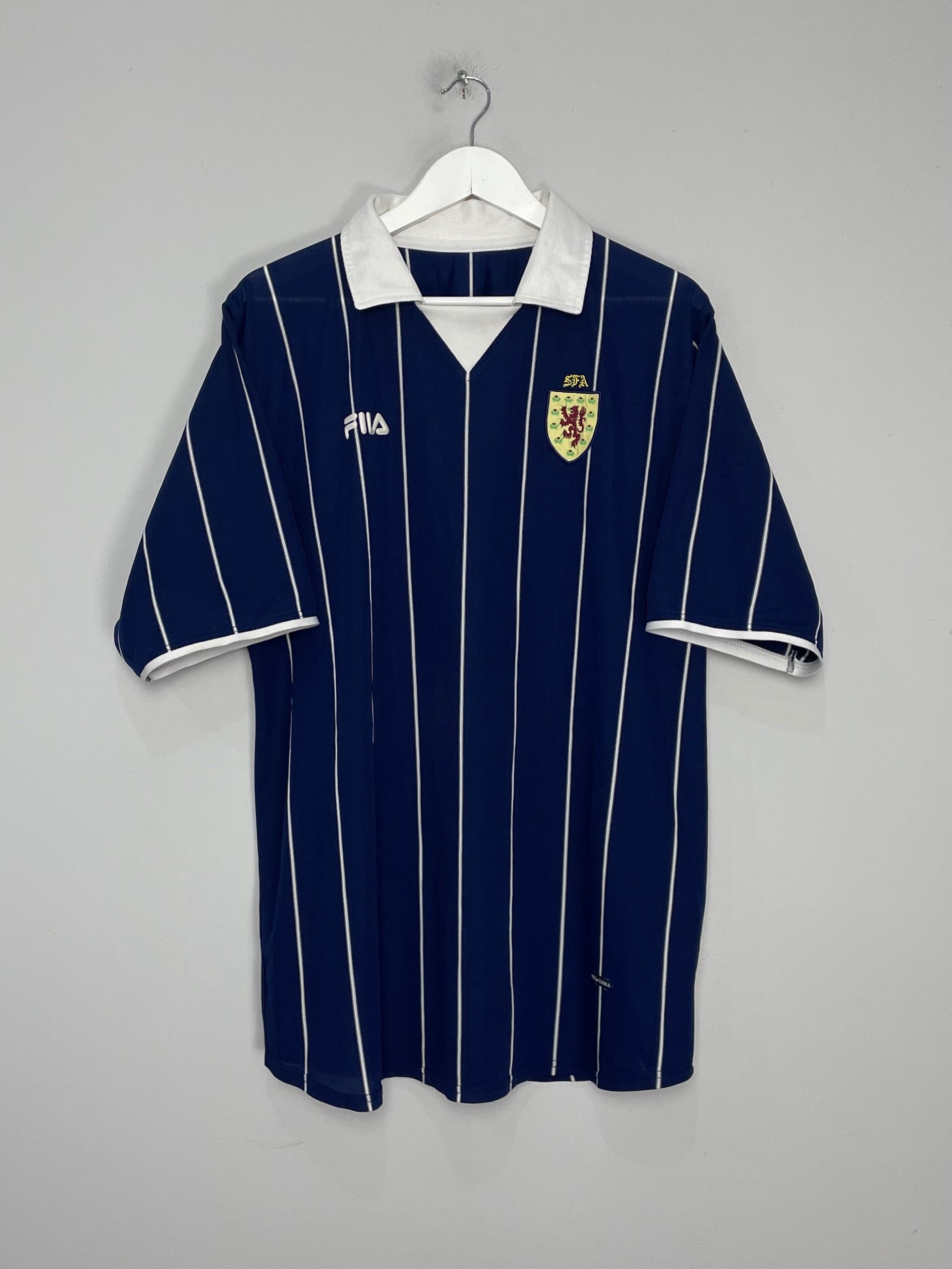 2002/03 SCOTLAND HOME SHIRT (XL) FILA, Cult Kits