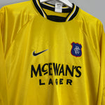 Shop 1997/98 RANGERS GK SHIRT (L) NIKE, classic football shirts, vintage football shirts & retro soccer jerseys at Cult Kits