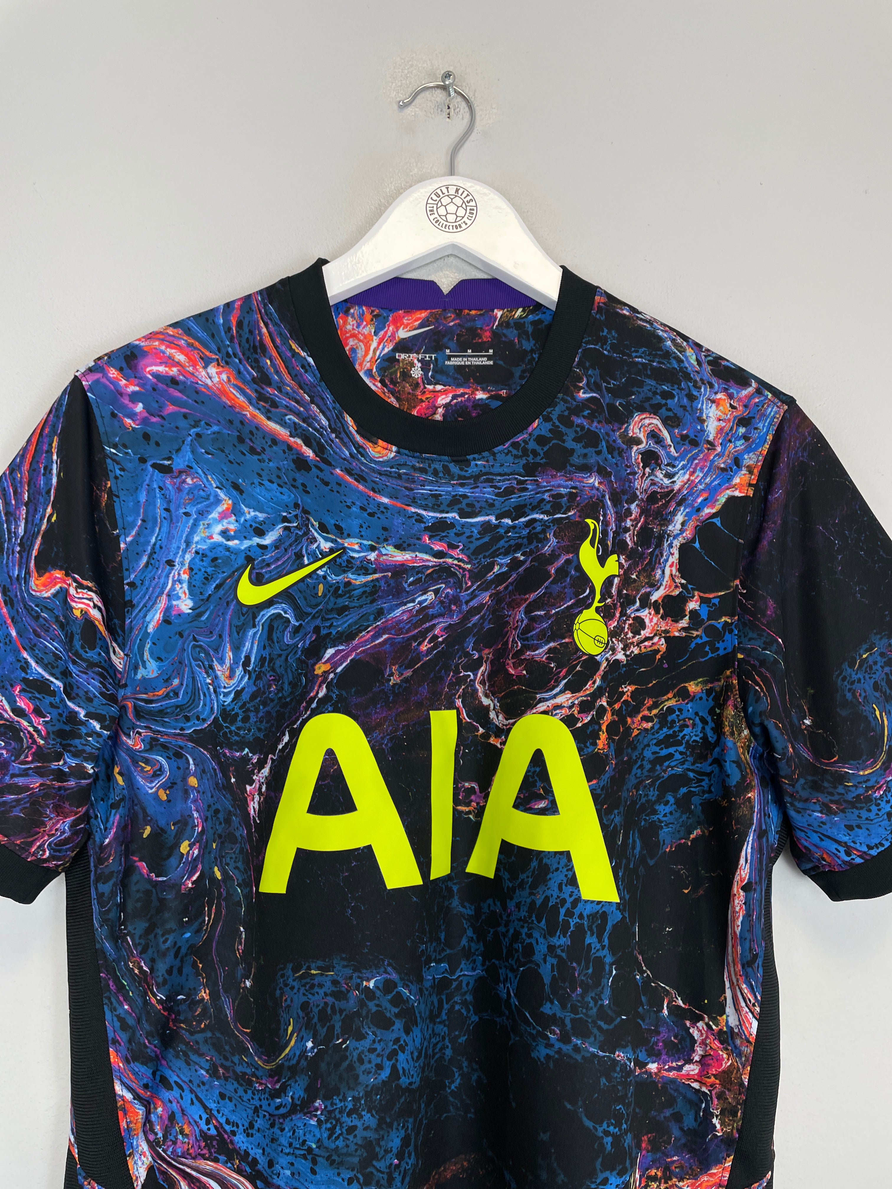 Shop 2021/22 TOTTENHAM AWAY SHIRT (M) NIKE, classic football shirts, vintage football shirts & retro soccer jerseys at Cult Kits