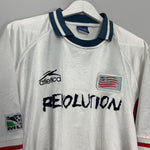 Shop 2000 NEW ENGLAND REVOLUTION AWAY SHIRT (XL) ATLETICA, classic football shirts, vintage football shirts & retro soccer jerseys at Cult Kits
