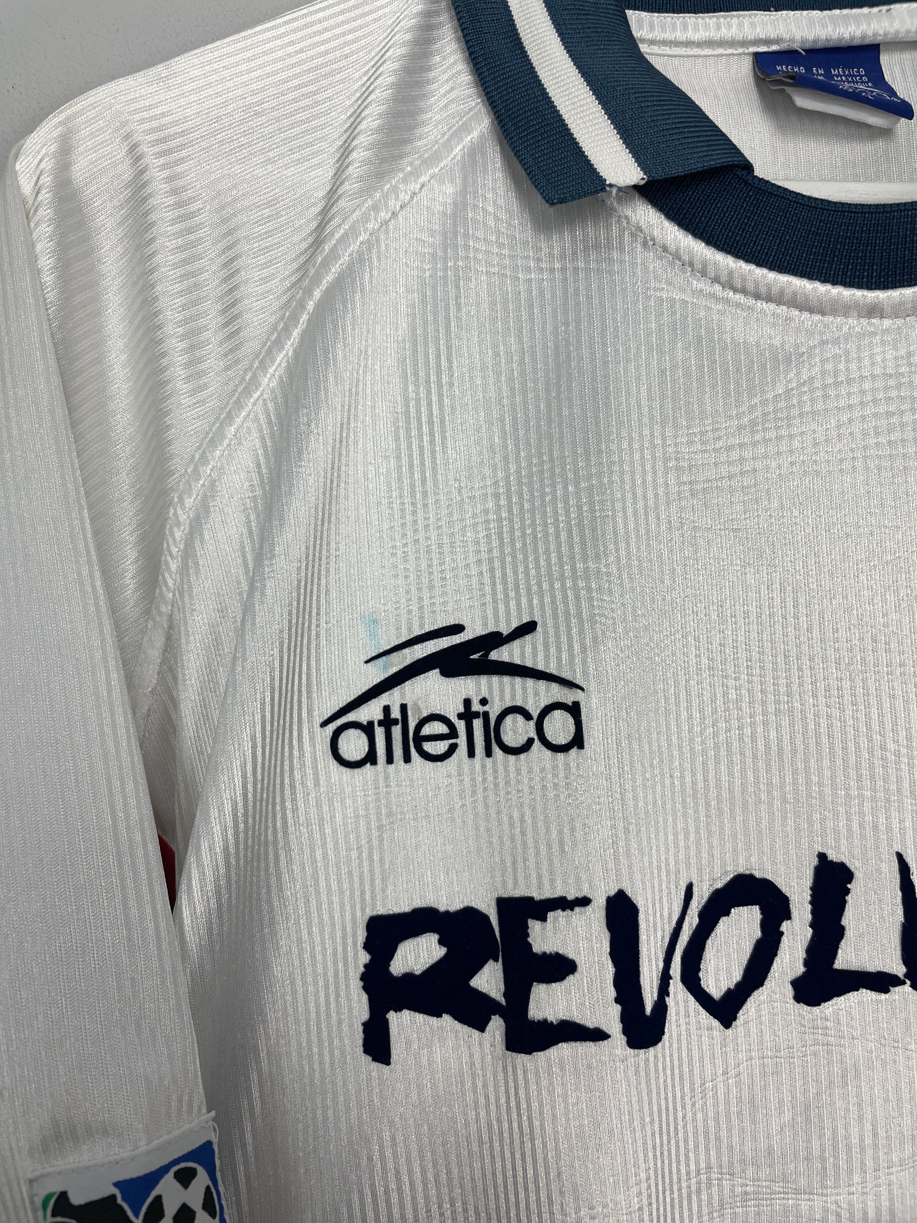 Shop 2000 NEW ENGLAND REVOLUTION AWAY SHIRT (XL) ATLETICA, classic football shirts, vintage football shirts & retro soccer jerseys at Cult Kits
