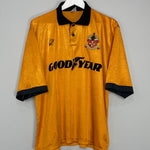 Shop 1993/94 WOLVES HOME SHIRT (XXL) MOLINEUX, classic football shirts, vintage football shirts & retro soccer jerseys at Cult Kits