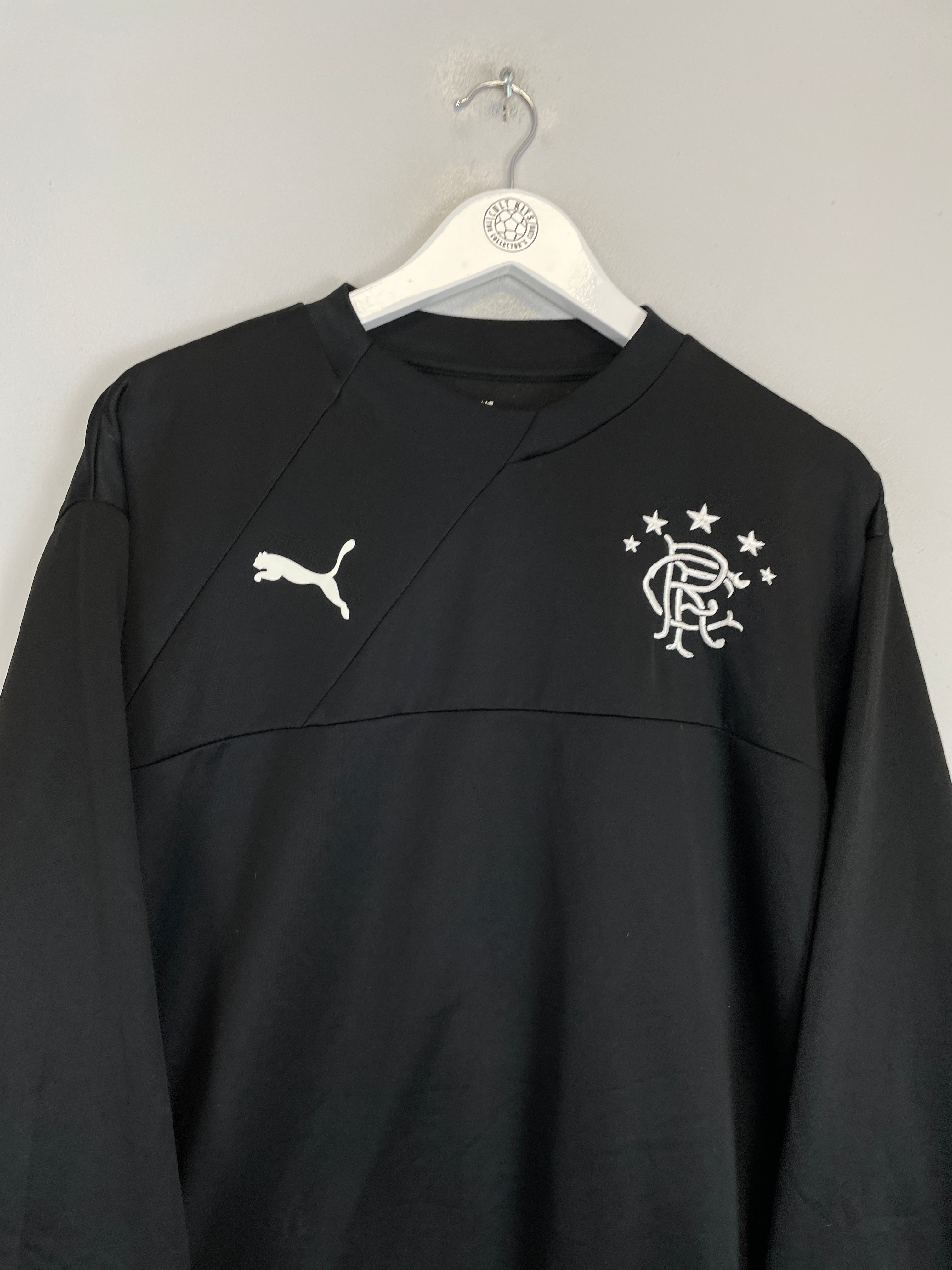 Shop 2016/17 RANGERS DRILL TOP (XL) PUMA, classic football shirts, vintage football shirts & retro soccer jerseys at Cult Kits