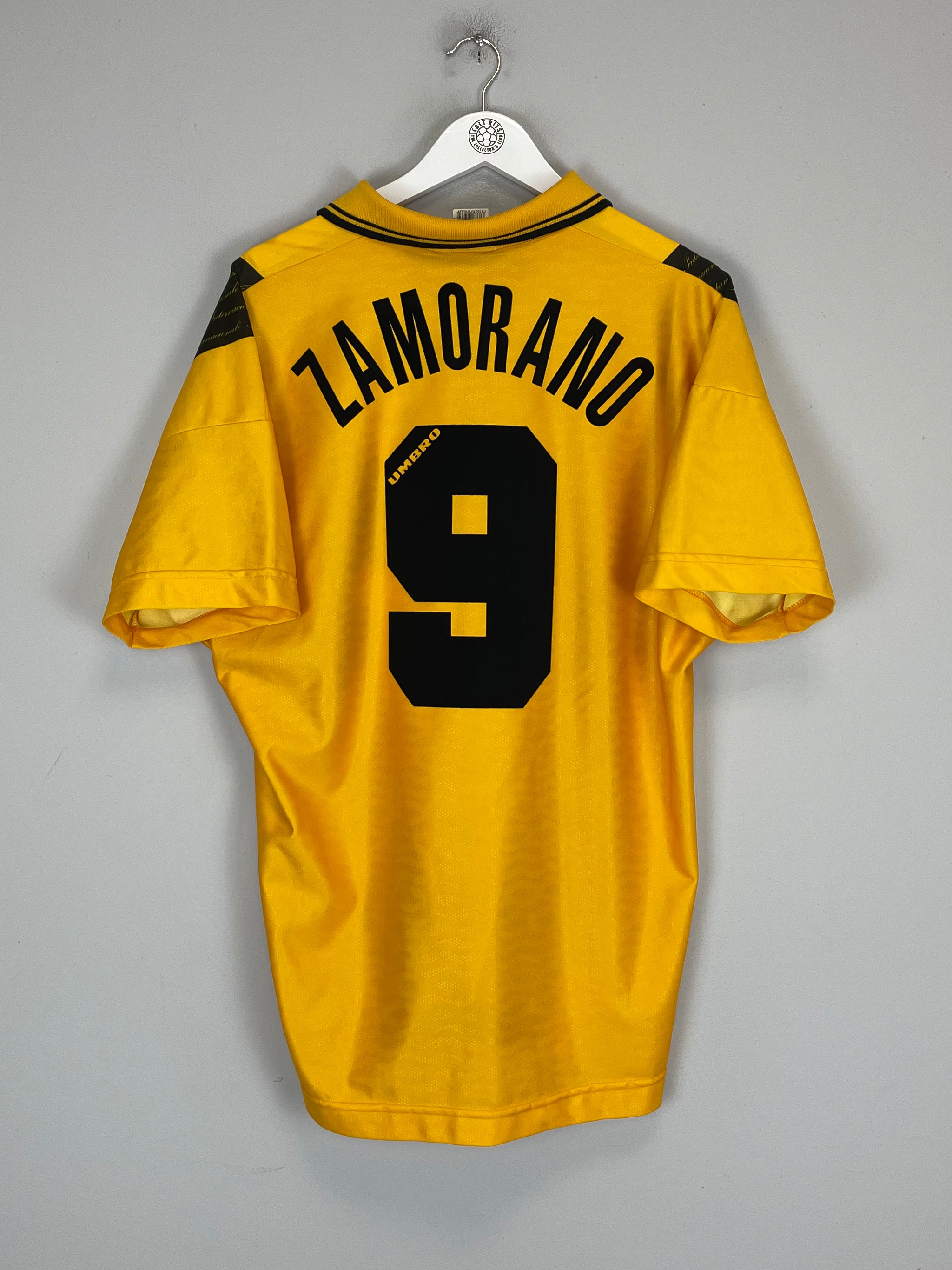 1996/97 INTER MILAN ZAMORANO #9 THIRD SHIRT (L) UMBRO – Cult Kits 1996/97 INTER MILAN ZAMORANO #9 THIRD SHIRT (L) UMBRO – Cult Kits