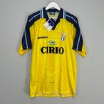 Shop 1996/98 LAZIO *BNWT* AWAY SHIRT (MULTIPLE SIZES) UMBRO, classic football shirts, vintage football shirts & retro soccer jerseys at Cult Kits