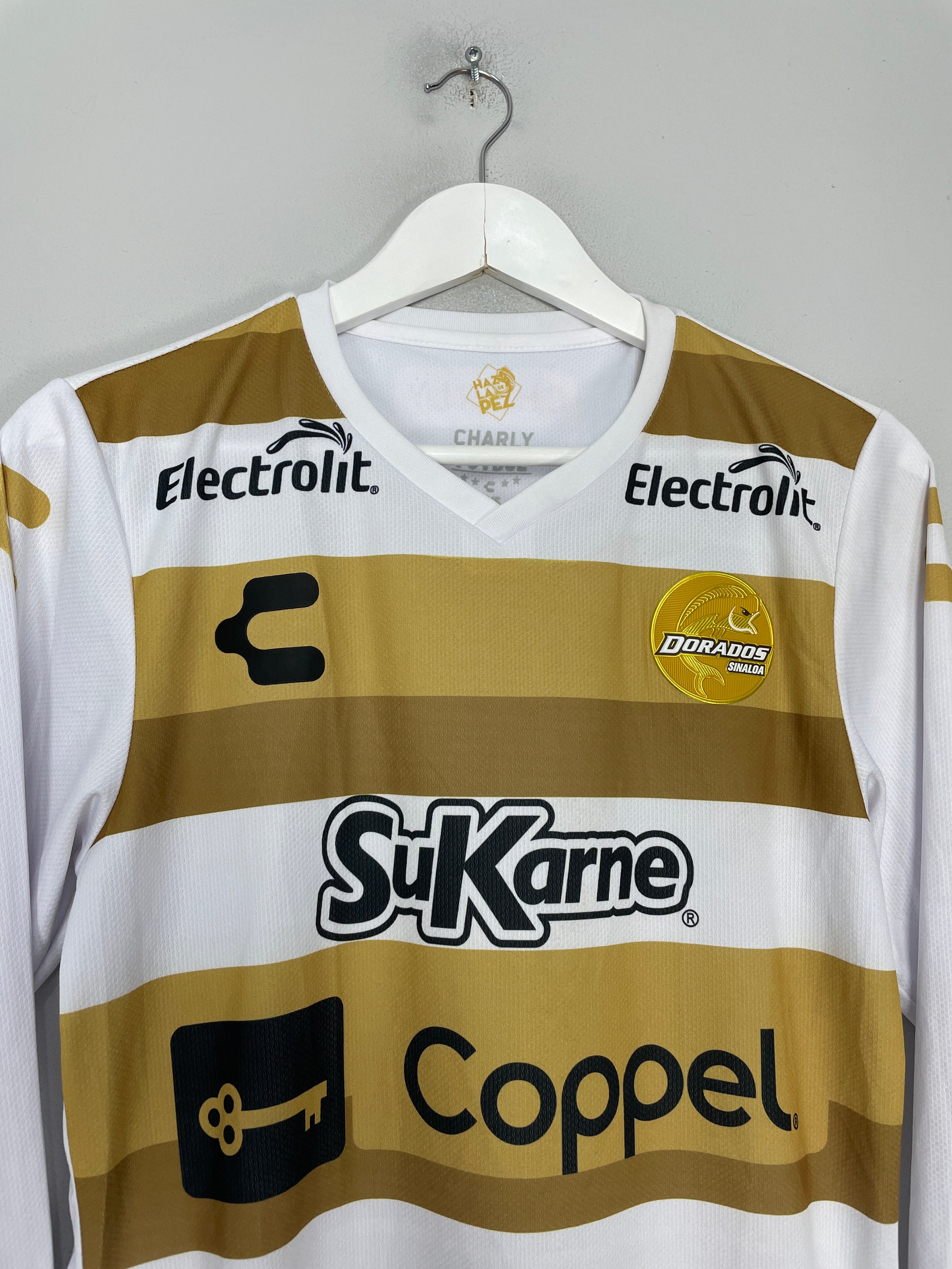 Shop 2017/18 DORADOS DE SINALOA L/S HOME SHIRT (S) CHARLY, classic football shirts, vintage football shirts & retro soccer jerseys at Cult Kits