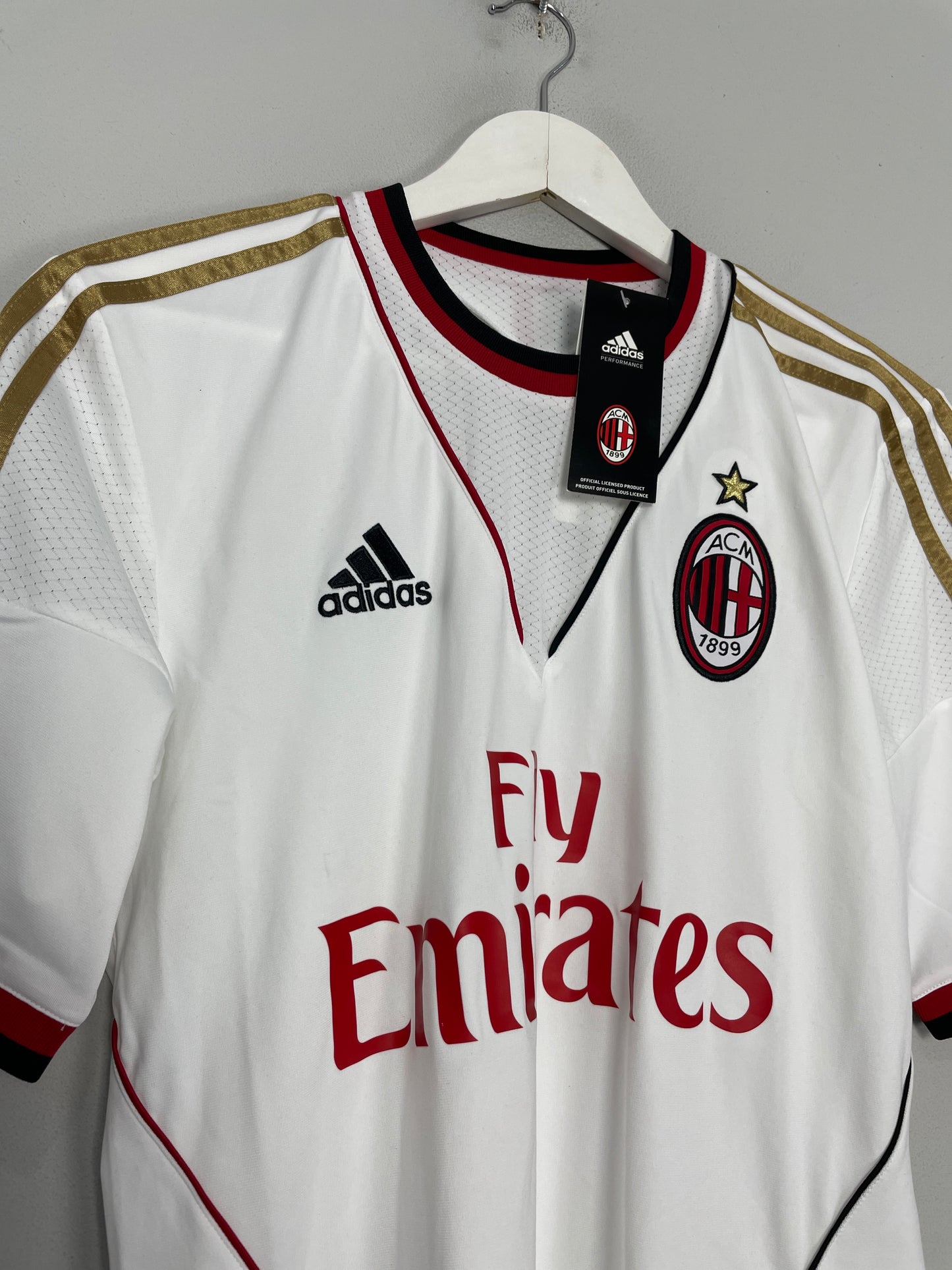 2013/14 AC MILAN IBRAHIMOVIC #11 *BNWT* AWAY SHIRT (S) ADIDAS