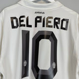 Shop 2010/12 JUVENTUS DEL PIERO #10 *BNWT* AWAY SHIRT (XL) NIKE, classic football shirts, vintage football shirts & retro soccer jerseys at Cult Kits