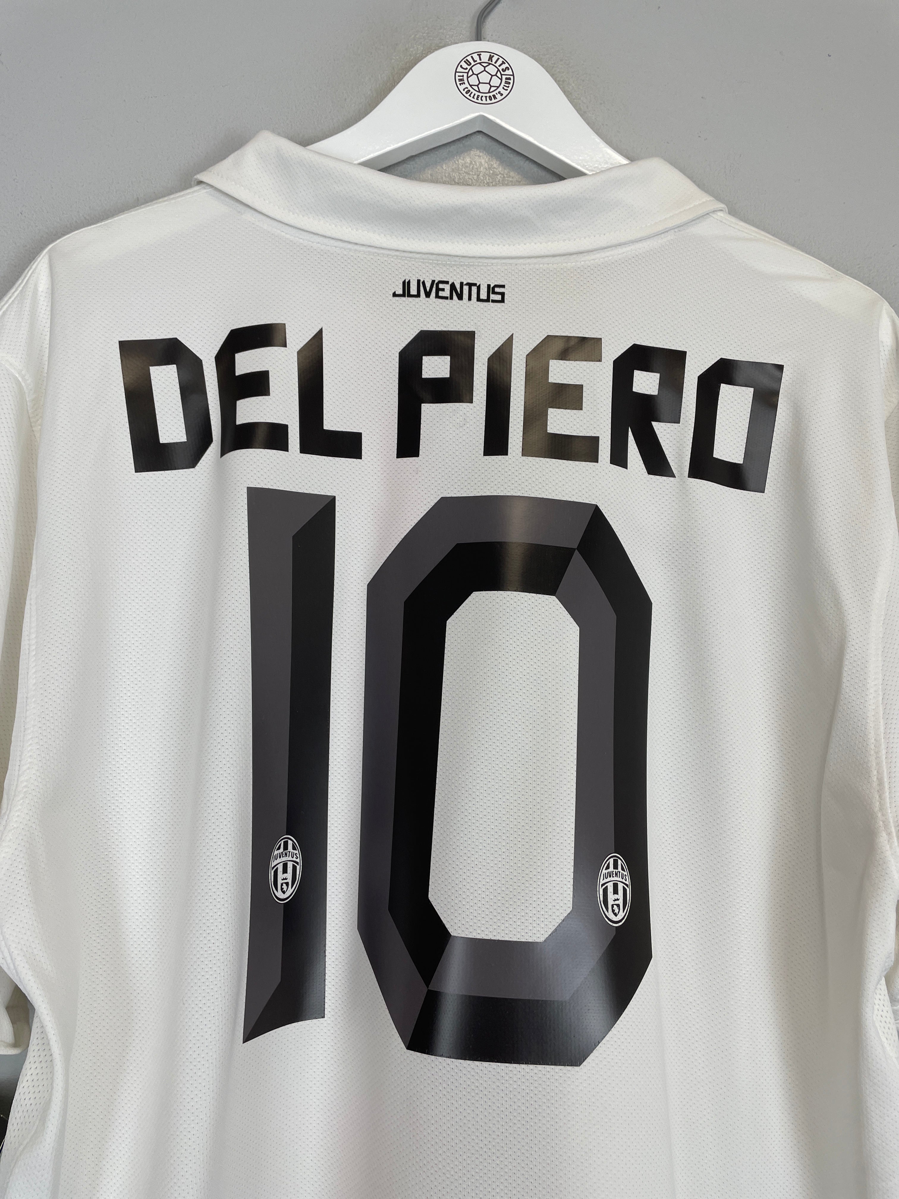 Shop 2010/12 JUVENTUS DEL PIERO #10 *BNWT* AWAY SHIRT (XL) NIKE, classic football shirts, vintage football shirts & retro soccer jerseys at Cult Kits