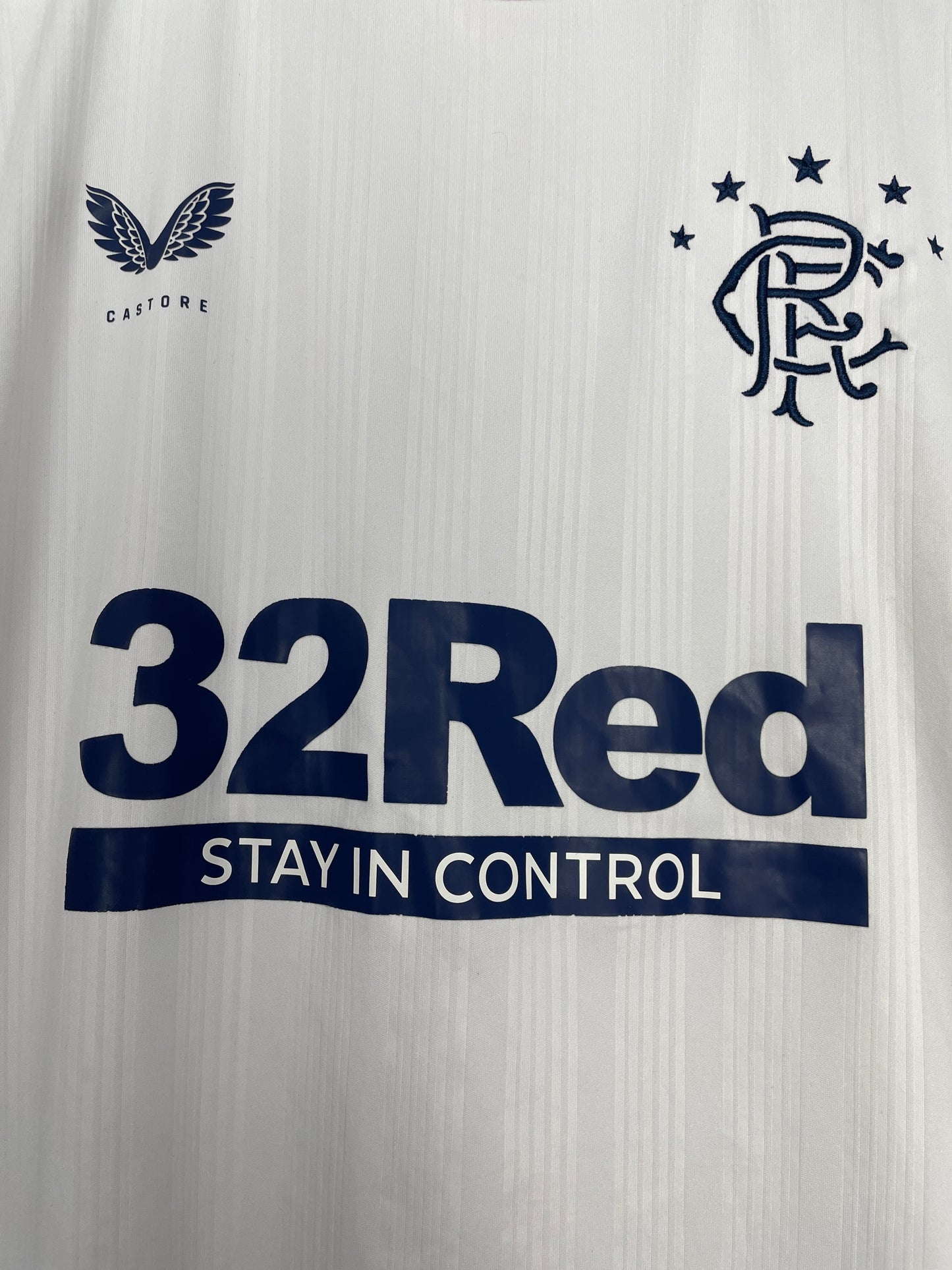 2020/21 RANGERS AWAY SHIRT (XL) CASTORE