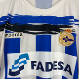 2006/07 DEPORTIVO LA CORUNA VALERON #21 HOME SHIRT (L) JOMA