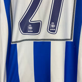 2006/07 DEPORTIVO LA CORUNA VALERON #21 HOME SHIRT (L) JOMA