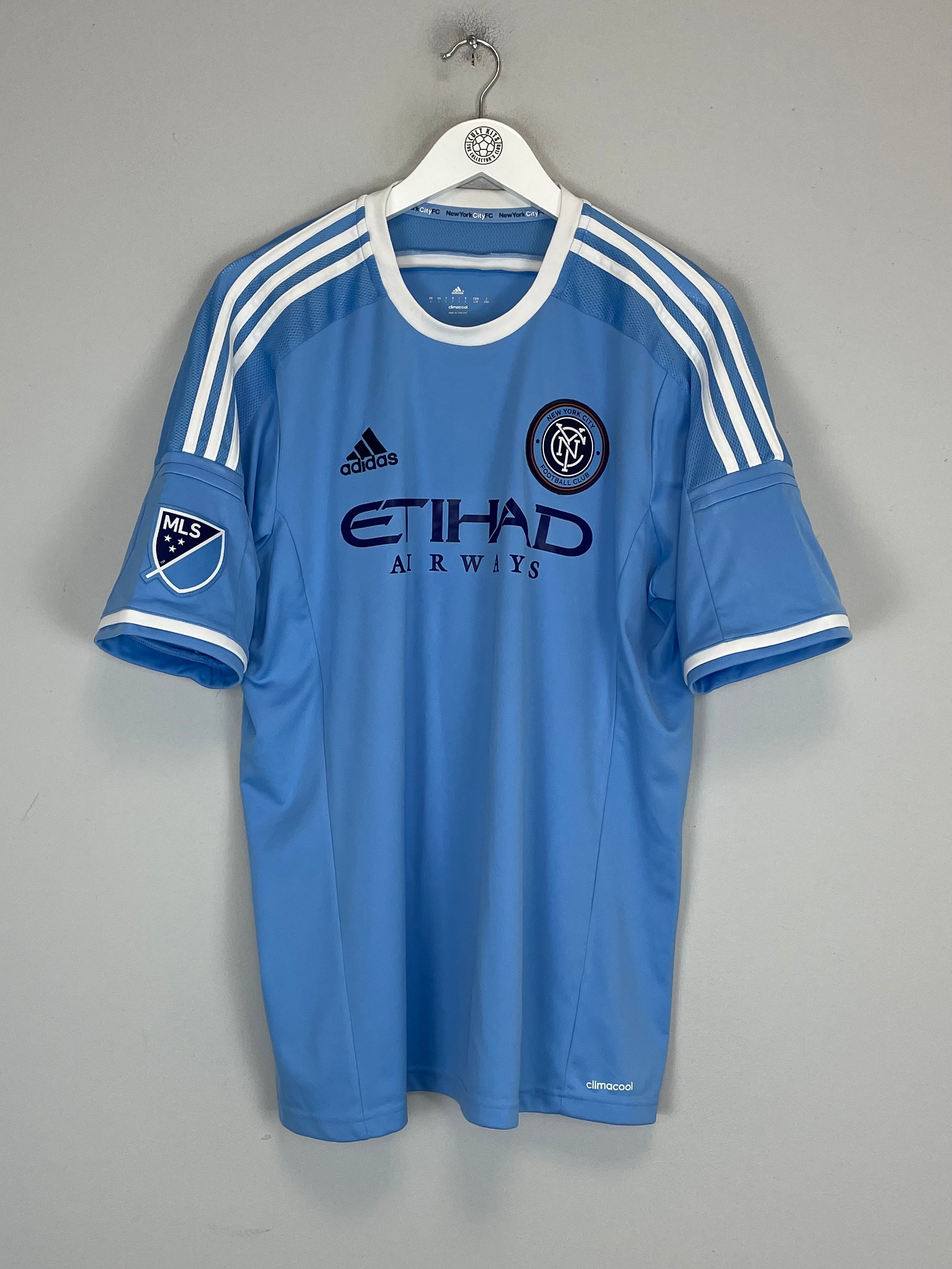Shop 2015/16 NEW YORK CITY LAMPARD #8 HOME SHIRT (L) ADIDAS, classic football shirts, vintage football shirts & retro soccer jerseys at Cult Kits
