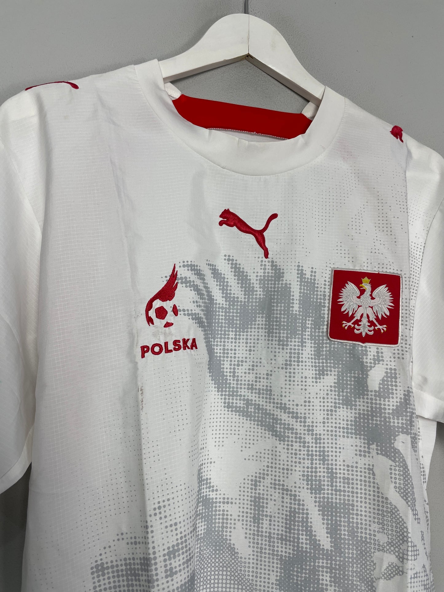 2006/08 POLAND HOME SHIRT (M) PUMA