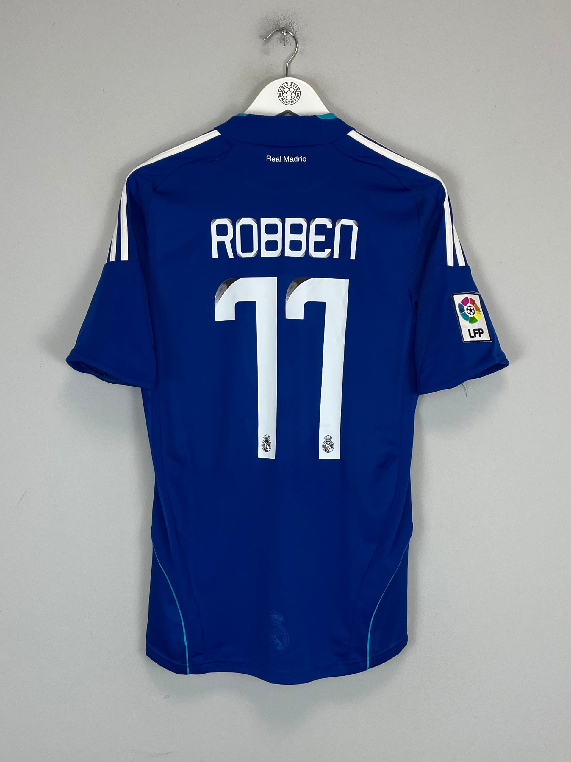 Shop 2008/09 REAL MADRID ROBBEN #11 AWAY SHIRT (S) ADIDAS, classic football shirts, vintage football shirts & retro soccer jerseys at Cult Kits