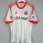 Shop 2012/13 BAYERN MUNICH ROBBEN #10 AWAY SHIRT (XL) ADIDAS, classic football shirts, vintage football shirts & retro soccer jerseys at Cult Kits