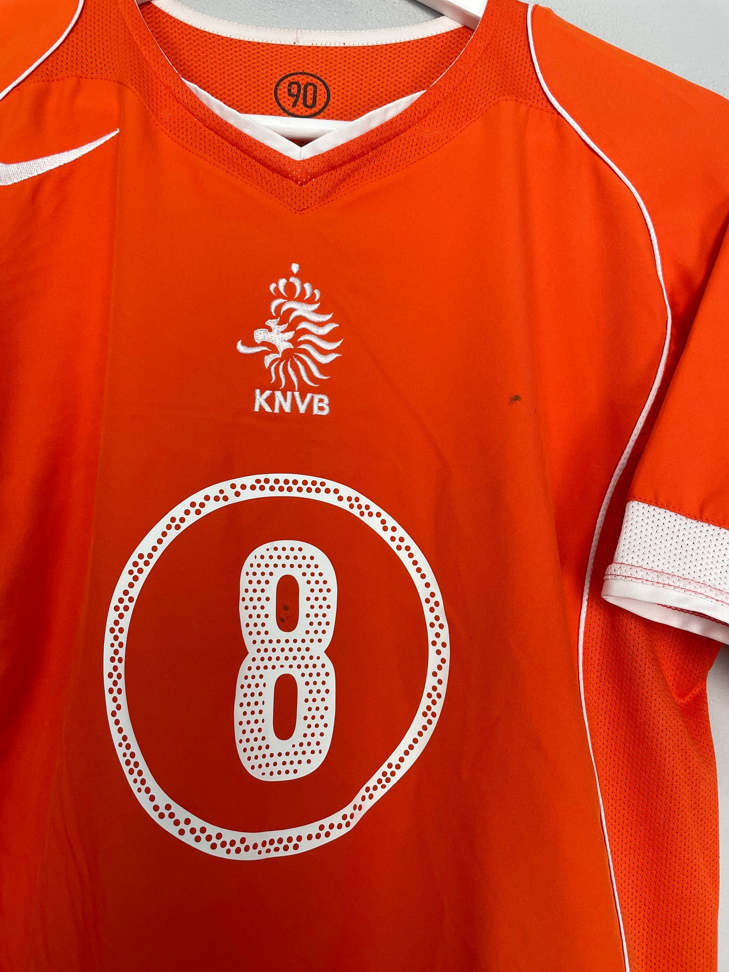2004/06 NETHERLANDS DAVIDS #8 HOME SHIRT (S) NIKE