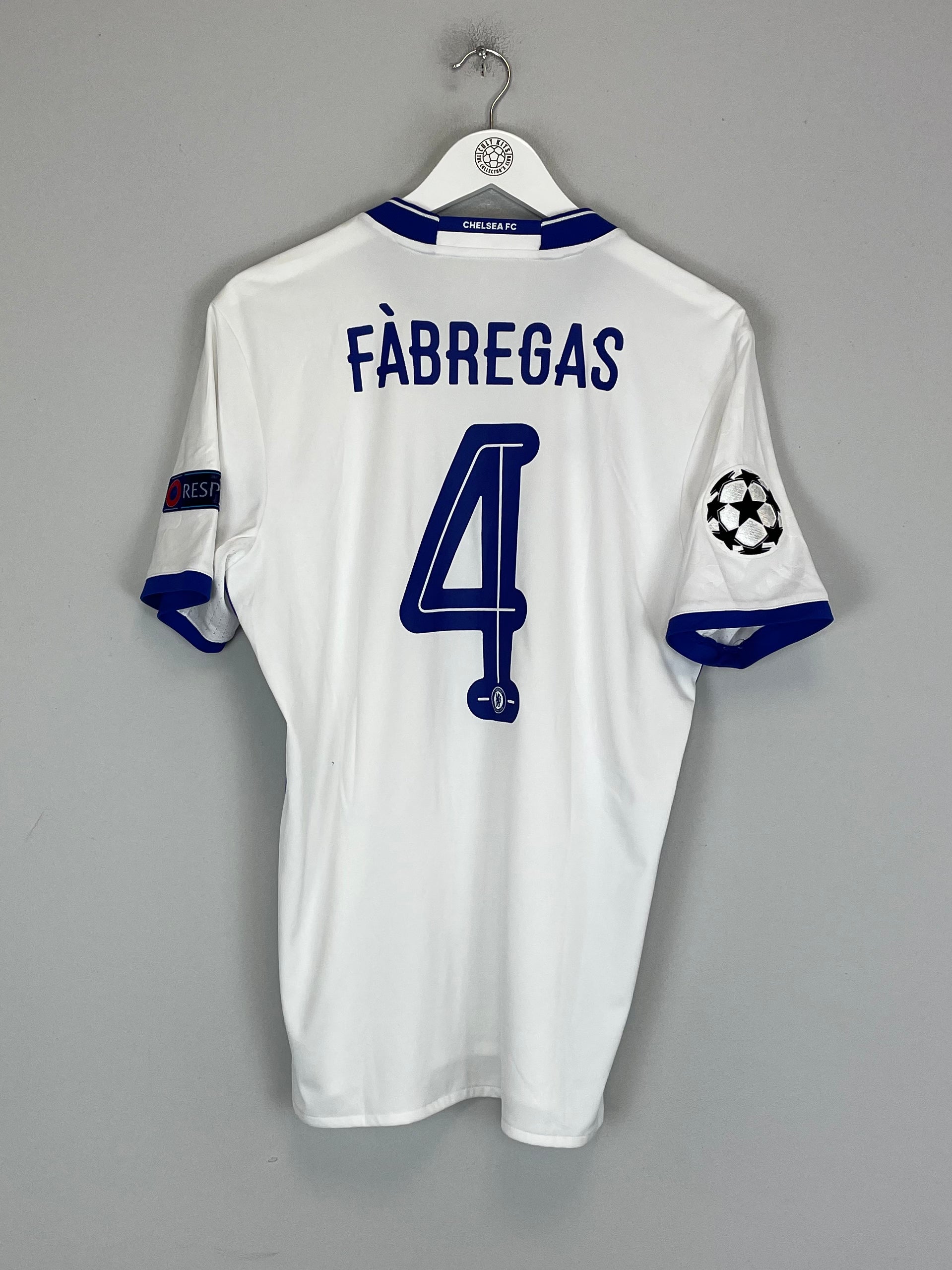 Shop 2016/17 CHELSEA FABREGAS #4 C/L THIRD SHIRT (M) ADIDAS, classic football shirts, vintage football shirts & retro soccer jerseys at Cult Kits