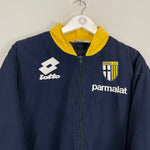 Shop 1998/99 PARMA TRACK JACKET (L) LOTTO, classic football shirts, vintage football shirts & retro soccer jerseys at Cult Kits