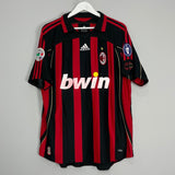 Shop 2006/07 AC MILAN KAKA #22 HOME SHIRT (XL) ADIDAS, classic football shirts, vintage football shirts & retro soccer jerseys at Cult Kits