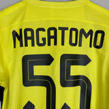 2015/16 INTER MILAN NAGATOMO #55 THIRD SHIRT (M) NIKE
