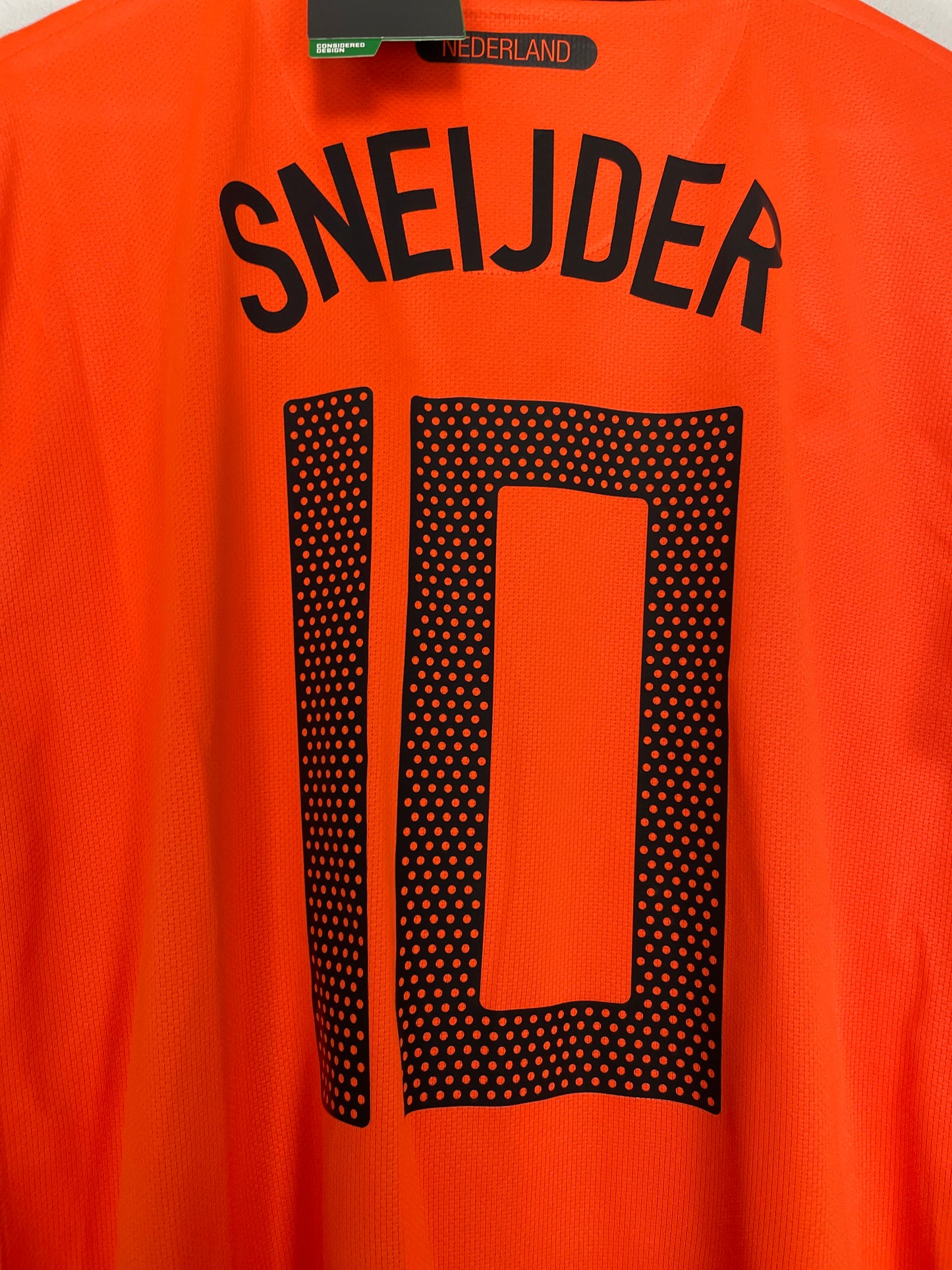 2010/11 NETHERLANDS SNEIJDER #10 *BNWT* HOME SHIRT (L) NIKE