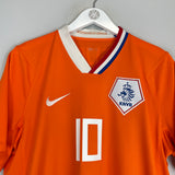 2008/10 NETHERLANDS SNEIJDER #10 HOME SHIRT (L) NIKE