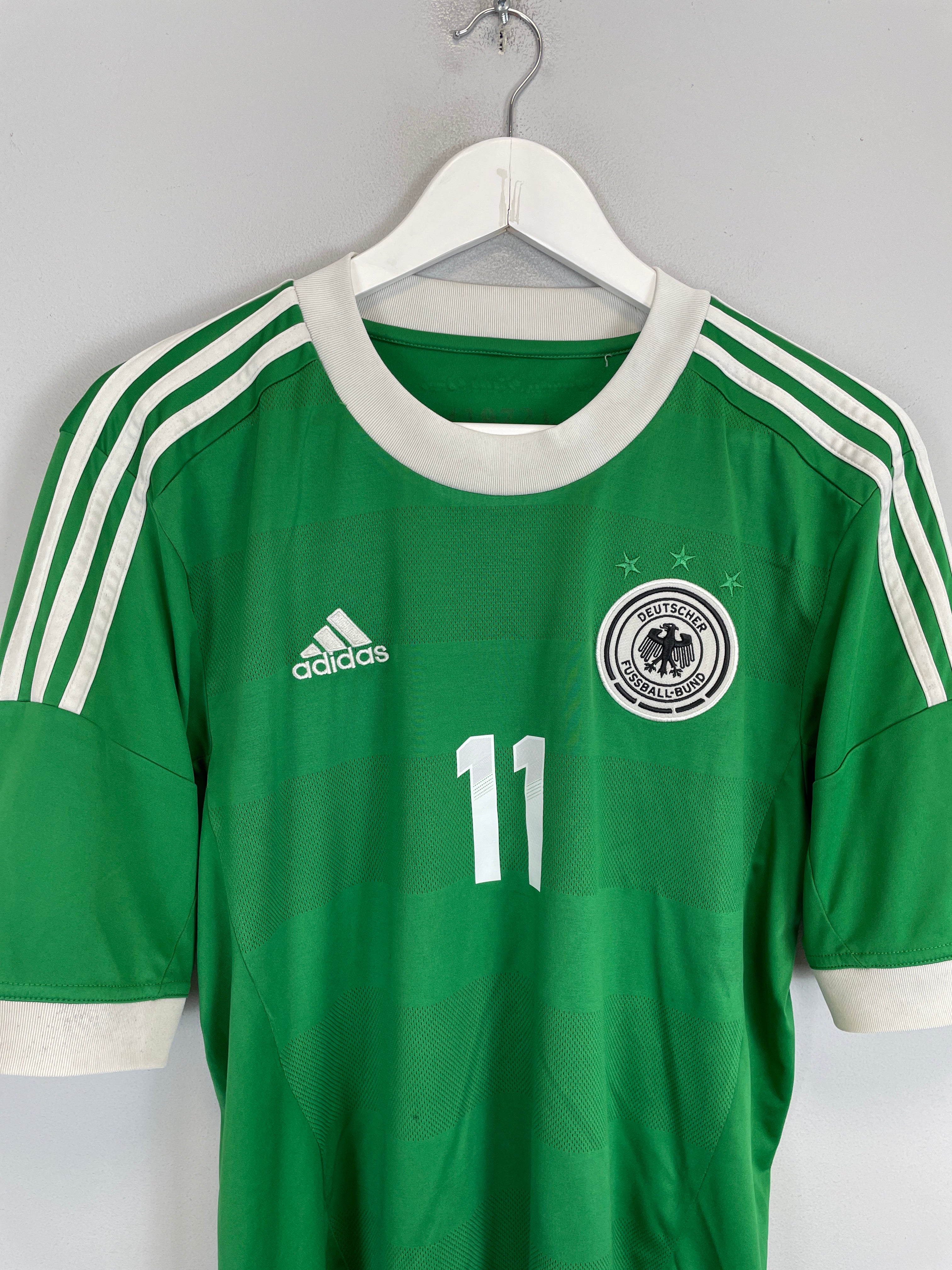 Shop 2012/13 GERMANY KLOSE #11 AWAY SHIRT (M) ADIDAS, classic football shirts, vintage football shirts & retro soccer jerseys at Cult Kits