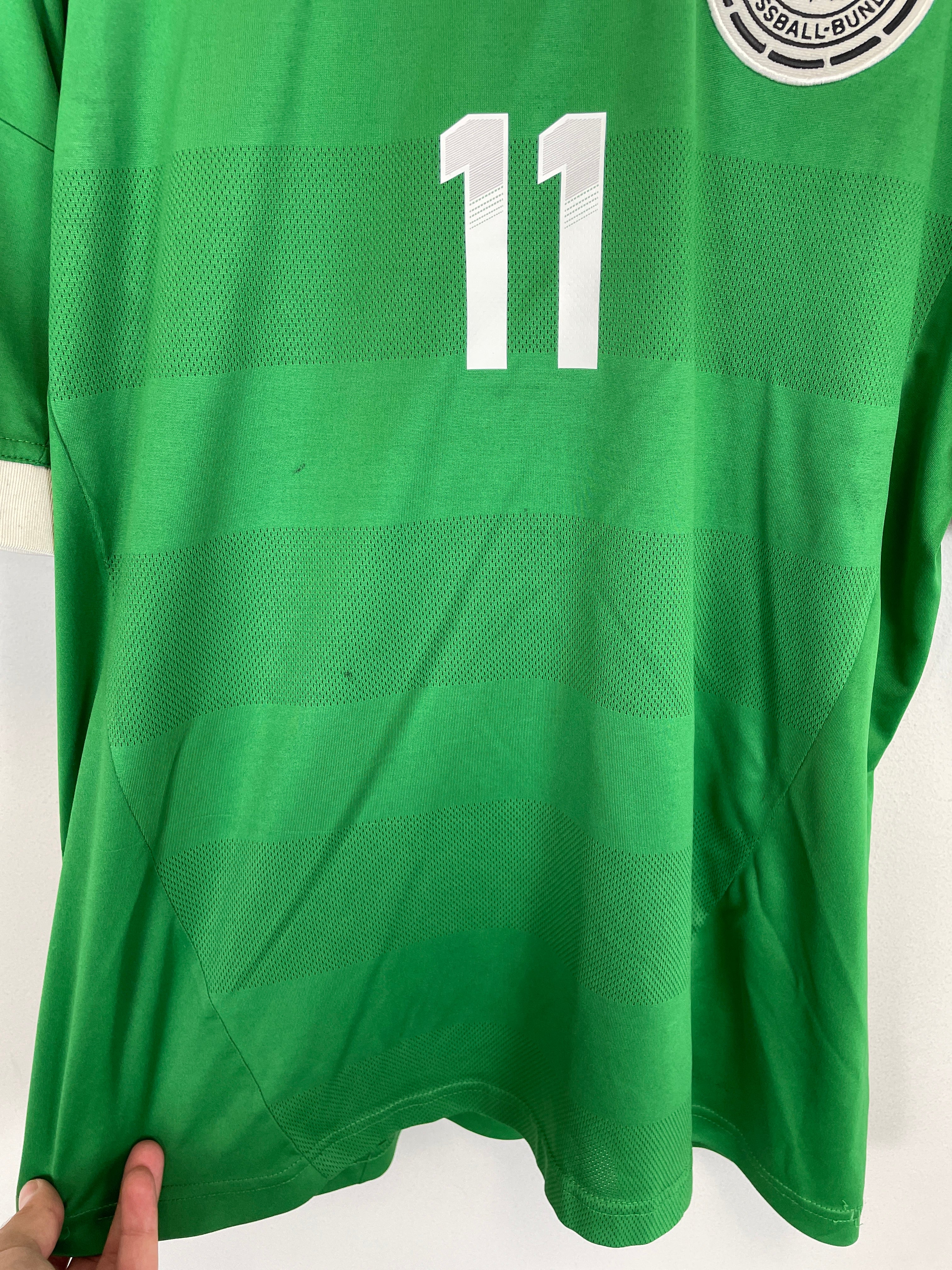 Shop 2012/13 GERMANY KLOSE #11 AWAY SHIRT (M) ADIDAS, classic football shirts, vintage football shirts & retro soccer jerseys at Cult Kits