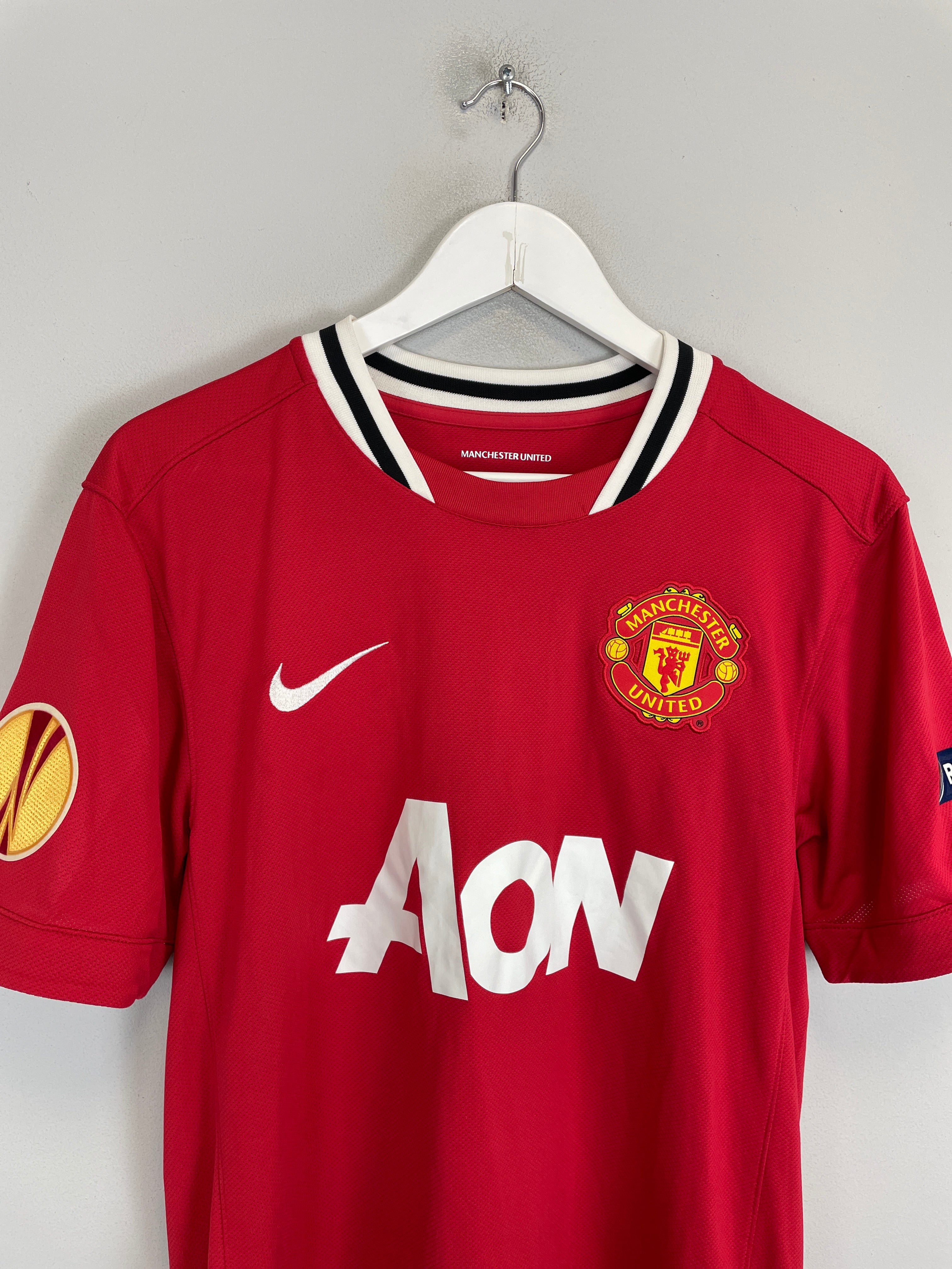 Shop 2011/12 MANCHESTER UNITED BERBATOV #9 E/L HOME SHIRT (M) ADIDAS, classic football shirts, vintage football shirts & retro soccer jerseys at Cult Kits