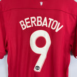 Shop 2011/12 MANCHESTER UNITED BERBATOV #9 E/L HOME SHIRT (M) ADIDAS, classic football shirts, vintage football shirts & retro soccer jerseys at Cult Kits
