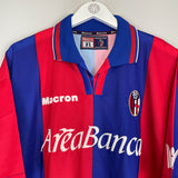 2001/02 BOLOGNA CRUZ #9 HOME SHIRT (XL) MACRON