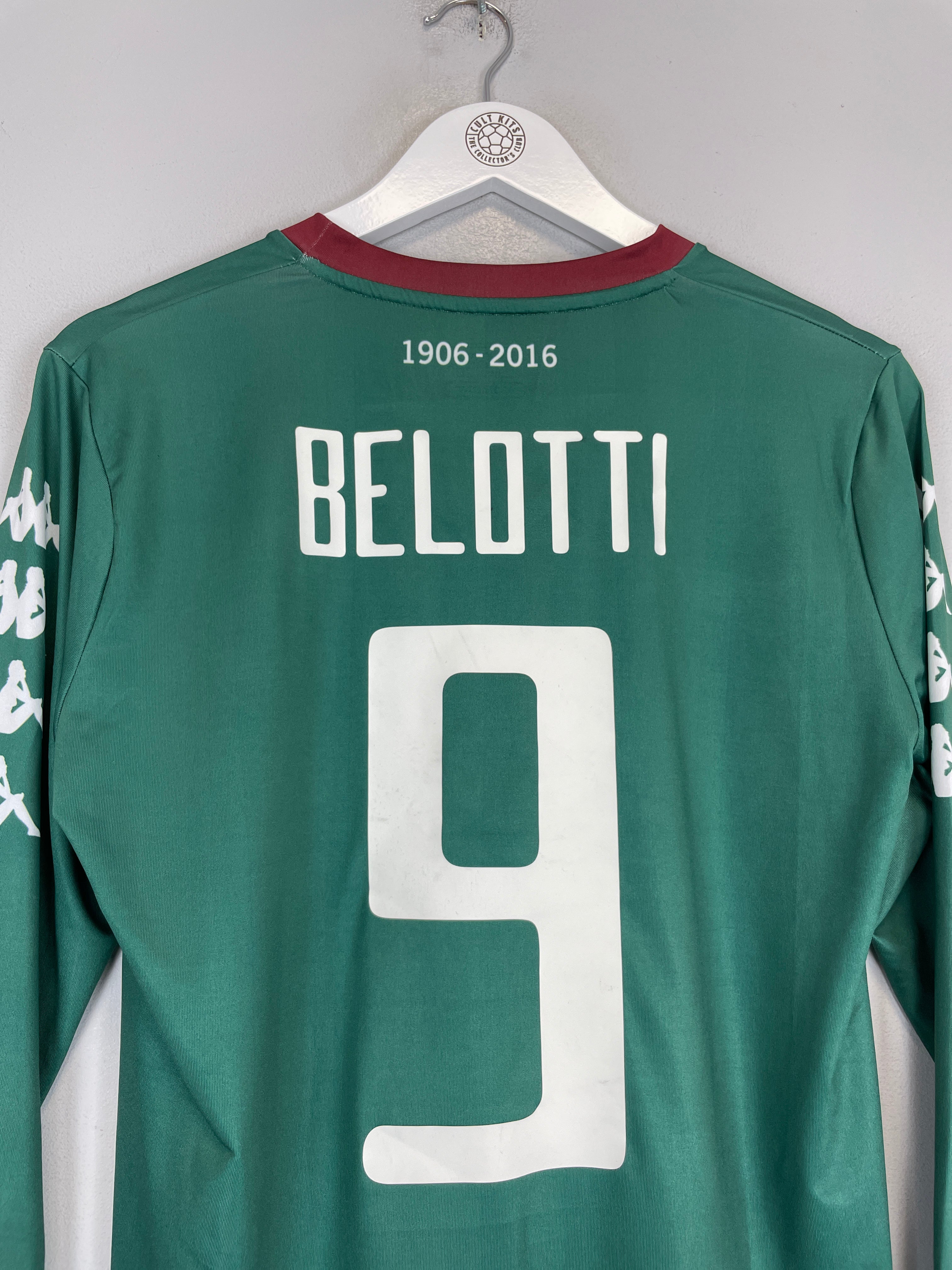 Shop 2017/18 TORINO BELOTTI #9 L/S AWAY SHIRT (M) KAPPA, classic football shirts, vintage football shirts & retro soccer jerseys at Cult Kits