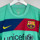 2010/11 BARCELONA DAVID VILLA #7 AWAY SHIRT (M) NIKE