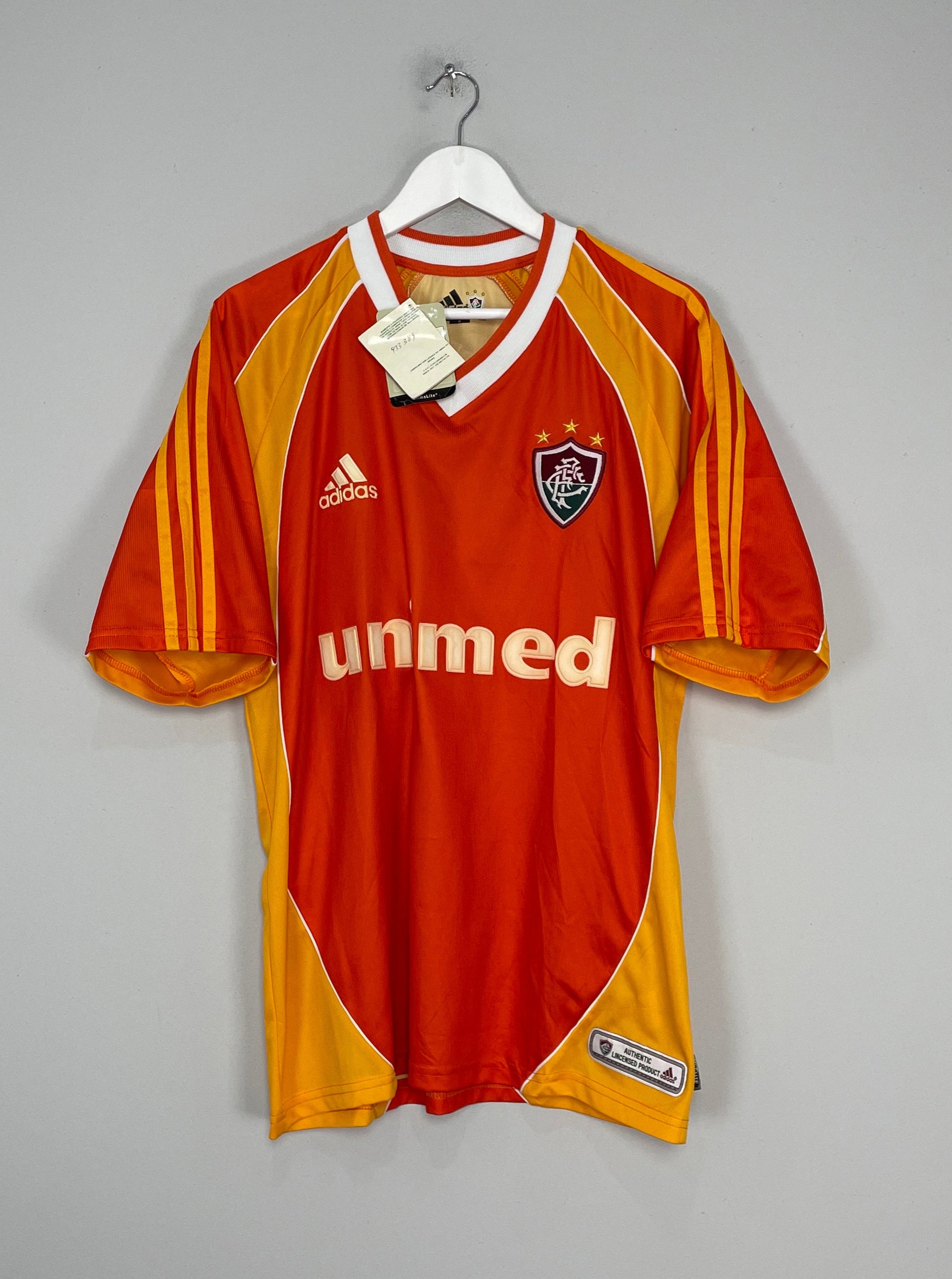 Shop 2002 FLUMINENSE *BNWT* #10 THIRD SHIRT (L) ADIDAS, classic football shirts, vintage football shirts & retro soccer jerseys at Cult Kits