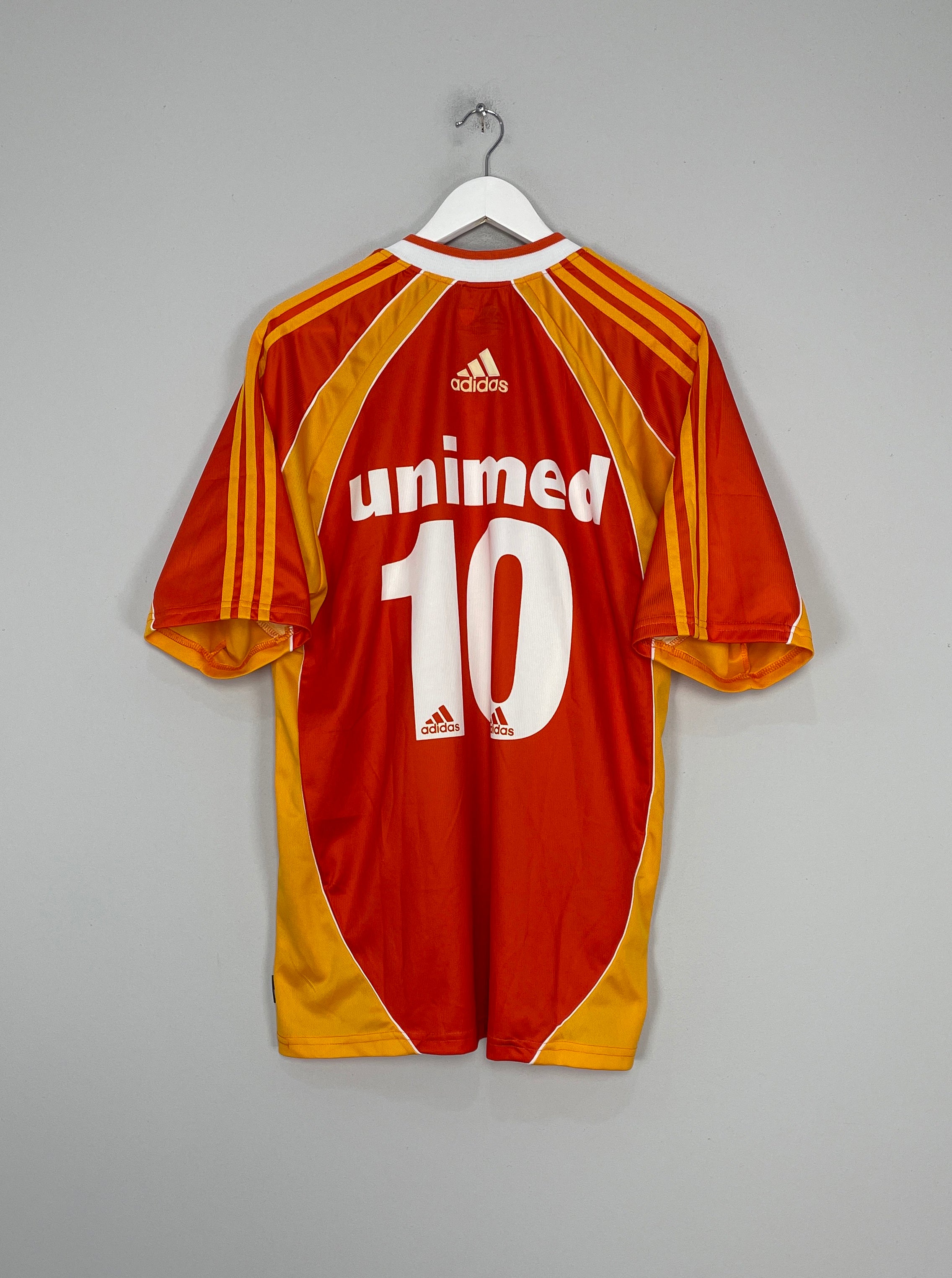 Shop 2002 FLUMINENSE *BNWT* #10 THIRD SHIRT (L) ADIDAS, classic football shirts, vintage football shirts & retro soccer jerseys at Cult Kits
