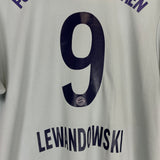 Shop 2018/19 BAYERN MUNICH LEWANDOWSKI #9 AWAY SHIRT (XL) ADIDAS, classic football shirts, vintage football shirts & retro soccer jerseys at Cult Kits