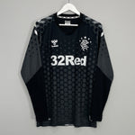 Shop 2019/20 RANGERS AWAY GK SHIRT (M) HUMMEL, classic football shirts, vintage football shirts & retro soccer jerseys at Cult Kits