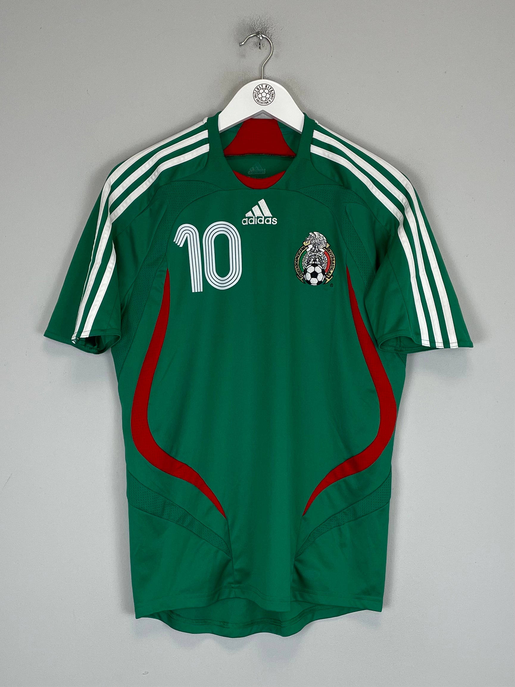 Shop 2007/08 MEXICO C.BLANCO #10 HOME SHIRT (S) ADIDAS, classic football shirts, vintage football shirts & retro soccer jerseys at Cult Kits