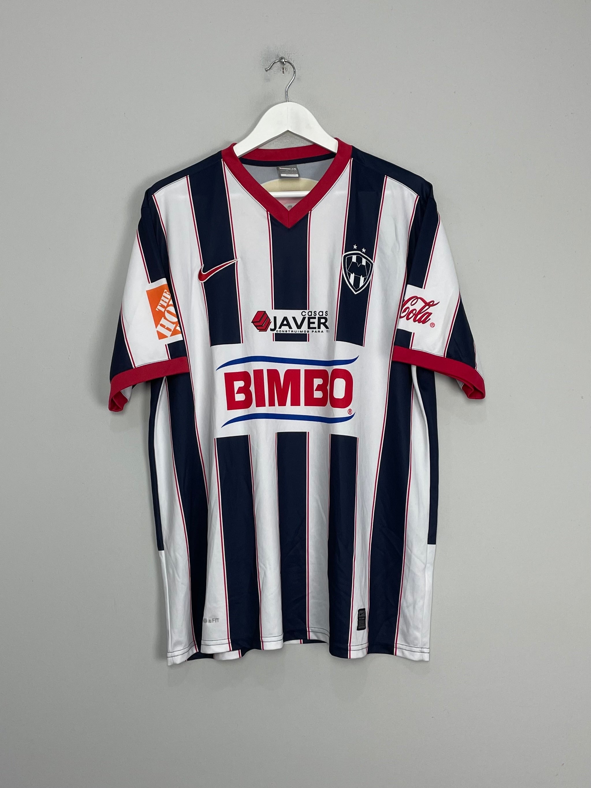 Shop 2009/10 MONTERREY HOME SHIRT (XL) NIKE, classic football shirts, vintage football shirts & retro soccer jerseys at Cult Kits