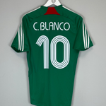 Shop 2007/08 MEXICO C.BLANCO #10 HOME SHIRT (S) ADIDAS, classic football shirts, vintage football shirts & retro soccer jerseys at Cult Kits