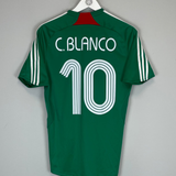 Shop 2007/08 MEXICO C.BLANCO #10 HOME SHIRT (S) ADIDAS, classic football shirts, vintage football shirts & retro soccer jerseys at Cult Kits
