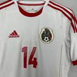 Shop 2011/12 MEXICO J.HERNANDEZ #14 AWAY SHIRT (S) ADIDAS, classic football shirts, vintage football shirts & retro soccer jerseys at Cult Kits